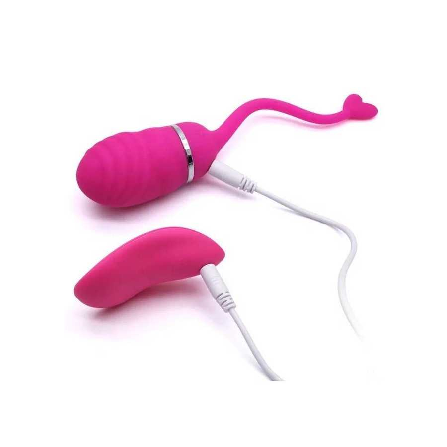 Huevo Vibrador Control Remoto Odise USB Silicona Rosa