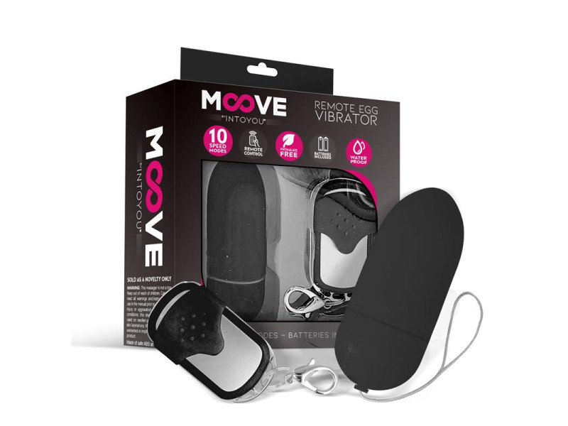 Huevo Vibrador con Control Remoto Negro Huevo Vibrador con Control Remoto Negro