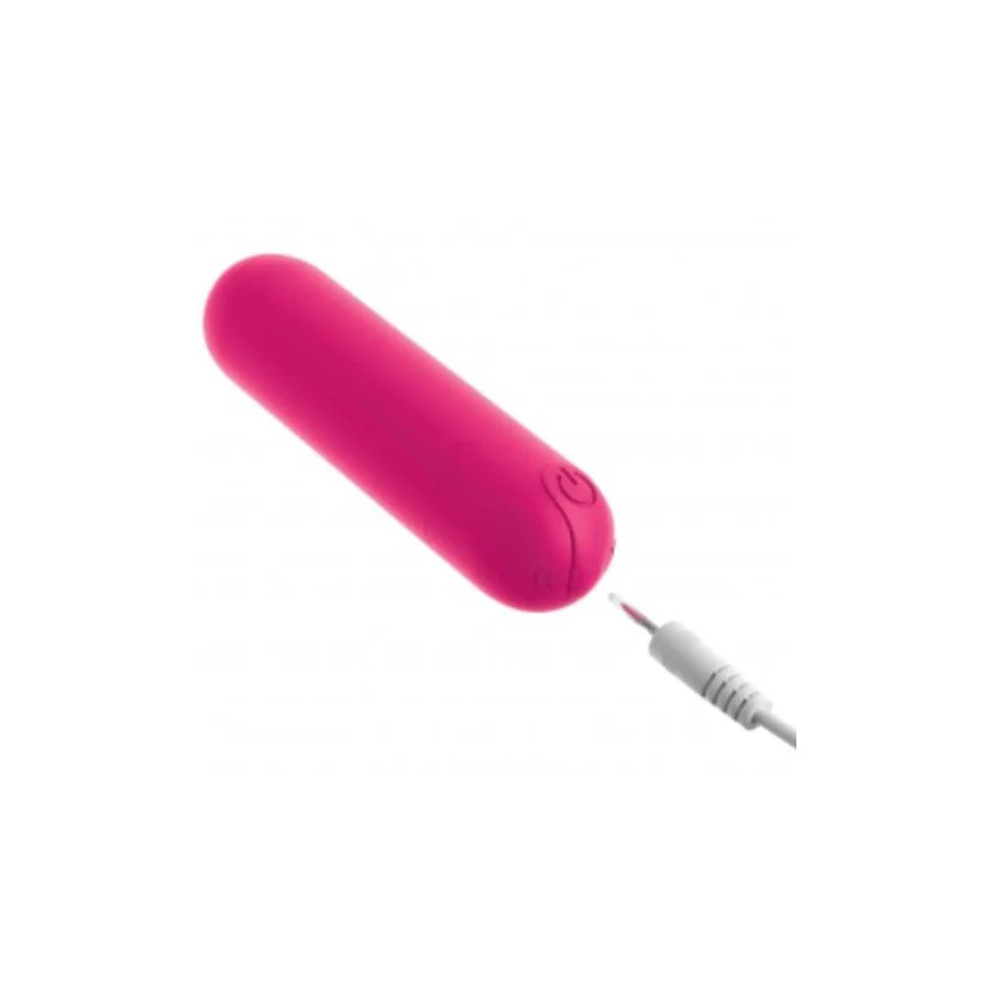 Bala Vibrador Play Recargeable USB 10 Funciones Fuchsia