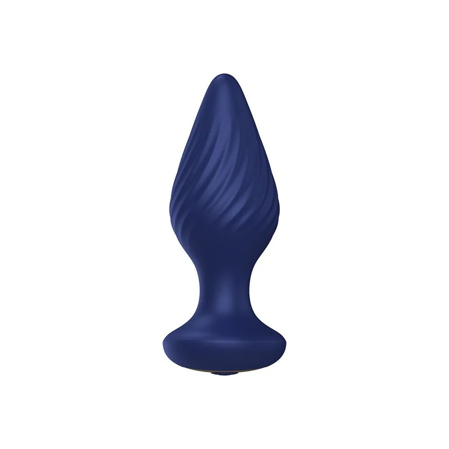 Spiral Plug Anal con Vibracion y Control Remoto
