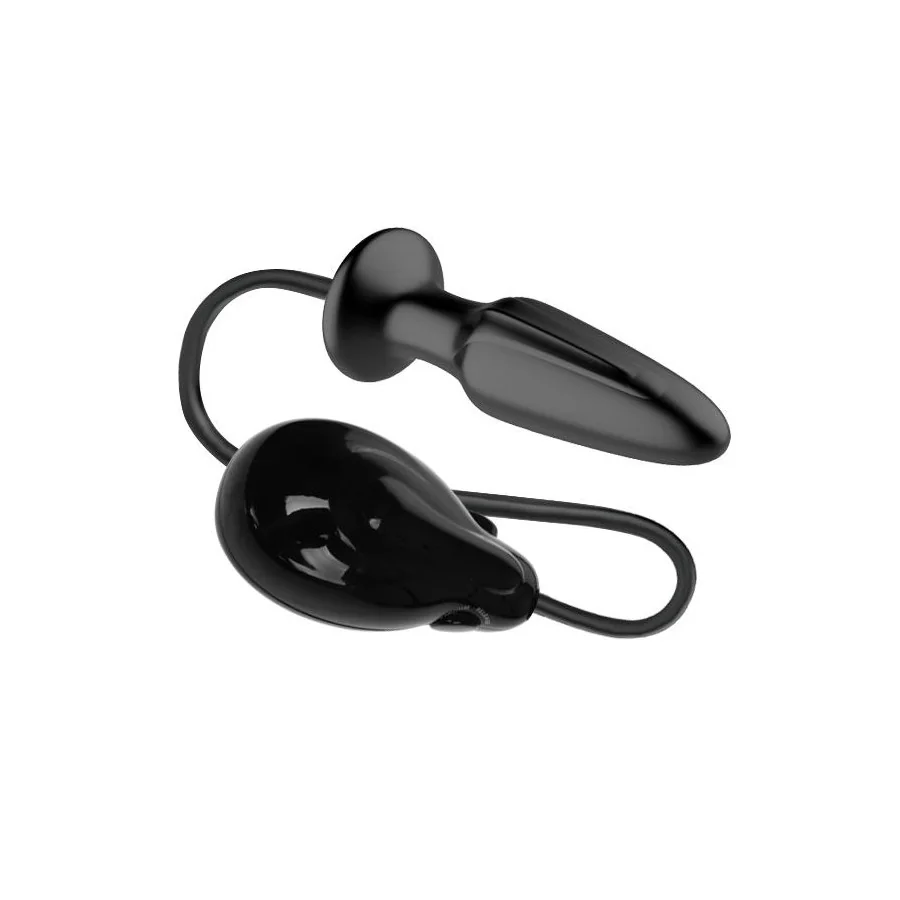 Plug Anal con Inflado Automatico con Vibracion