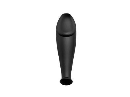 Plug Anal Negro con Mando