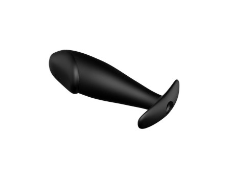 Plug Anal Negro con Mando