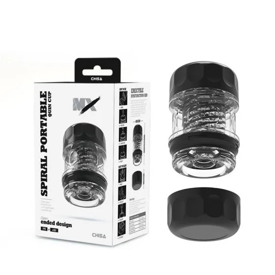 Spiral Portable Quin Cup Masturbador Masculino