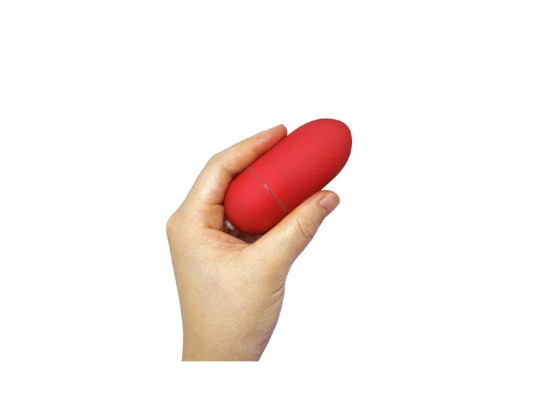 Huevo Vibrador con Control Remoto Rojo