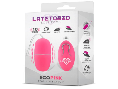 Ecopink Huevo Vibrador con Control Remoto