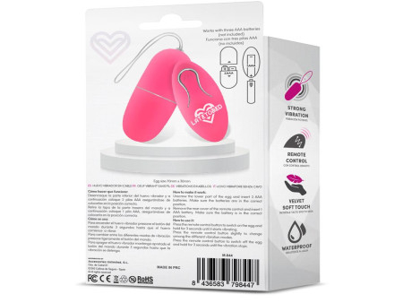 Ecopink Huevo Vibrador con Control Remoto