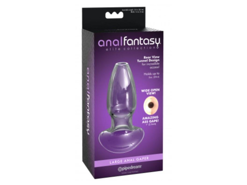 Plug Anal Gaper Grande Transparente Plug Anal Gaper Grande Transparente