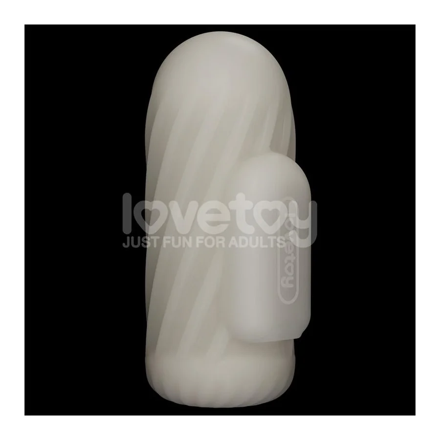 Knights Ring Funda para el Pene y Estimulador Spiral