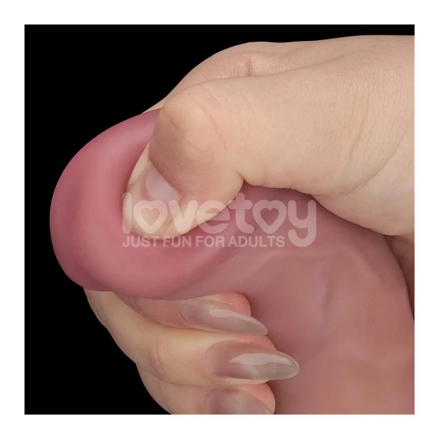 Dildo Dual Density con Vibracion 9