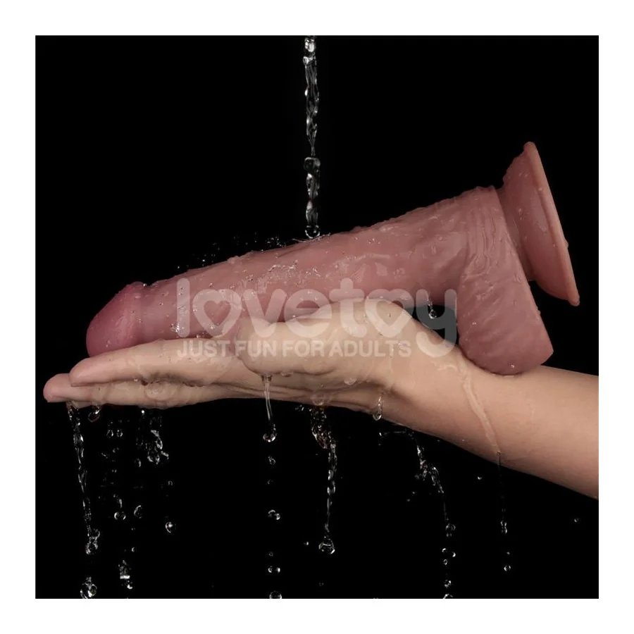Dildo Dual Density con Vibracion 9