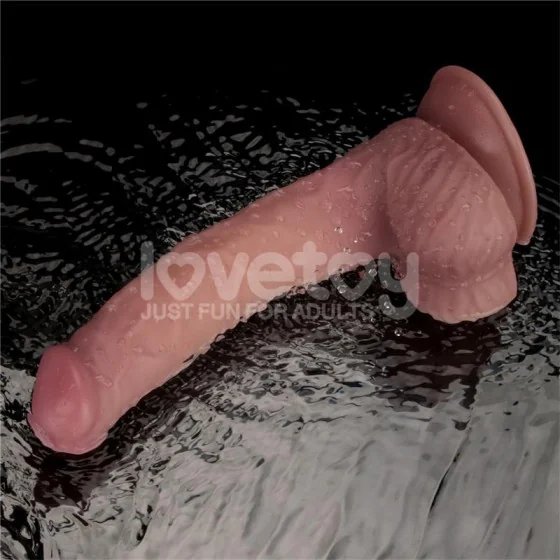 Dildo Dual Density con Vibracion 9