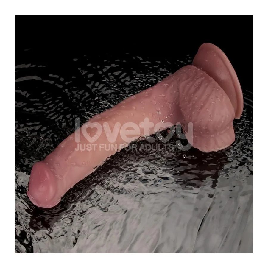Dildo Dual Density con Vibracion 9