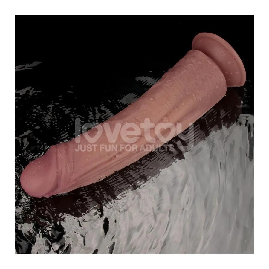 Dildo Dual Density con Vibracion 105