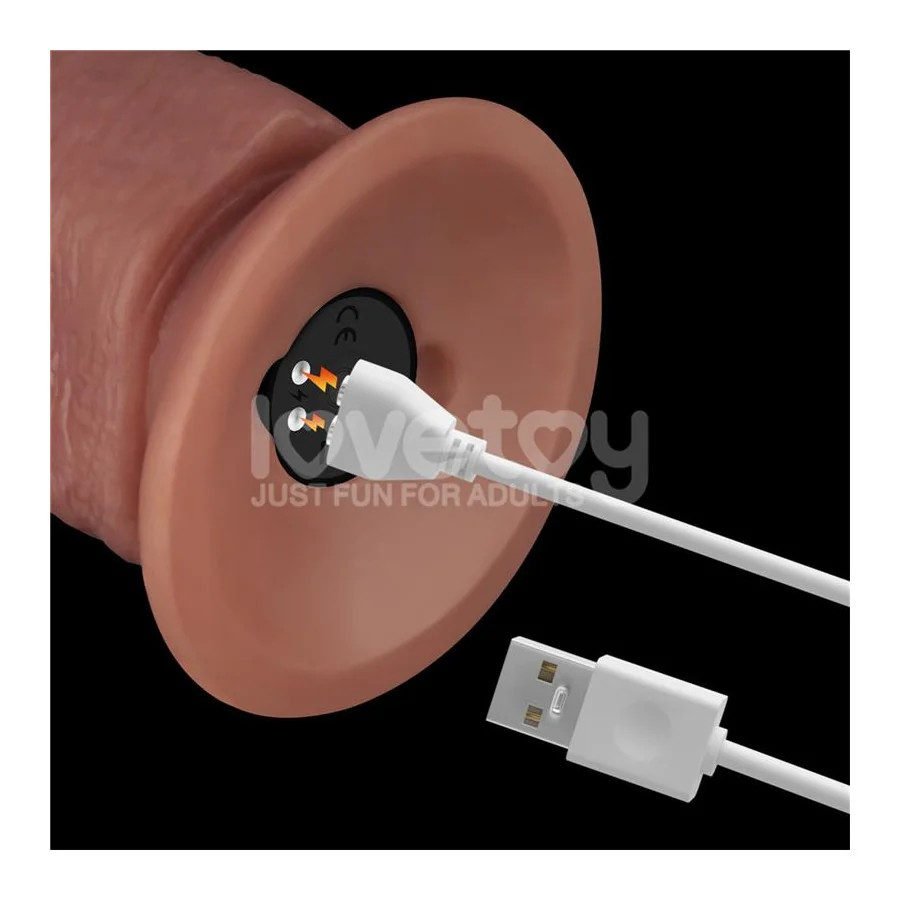 Dildo Dual Density con Vibracion 105