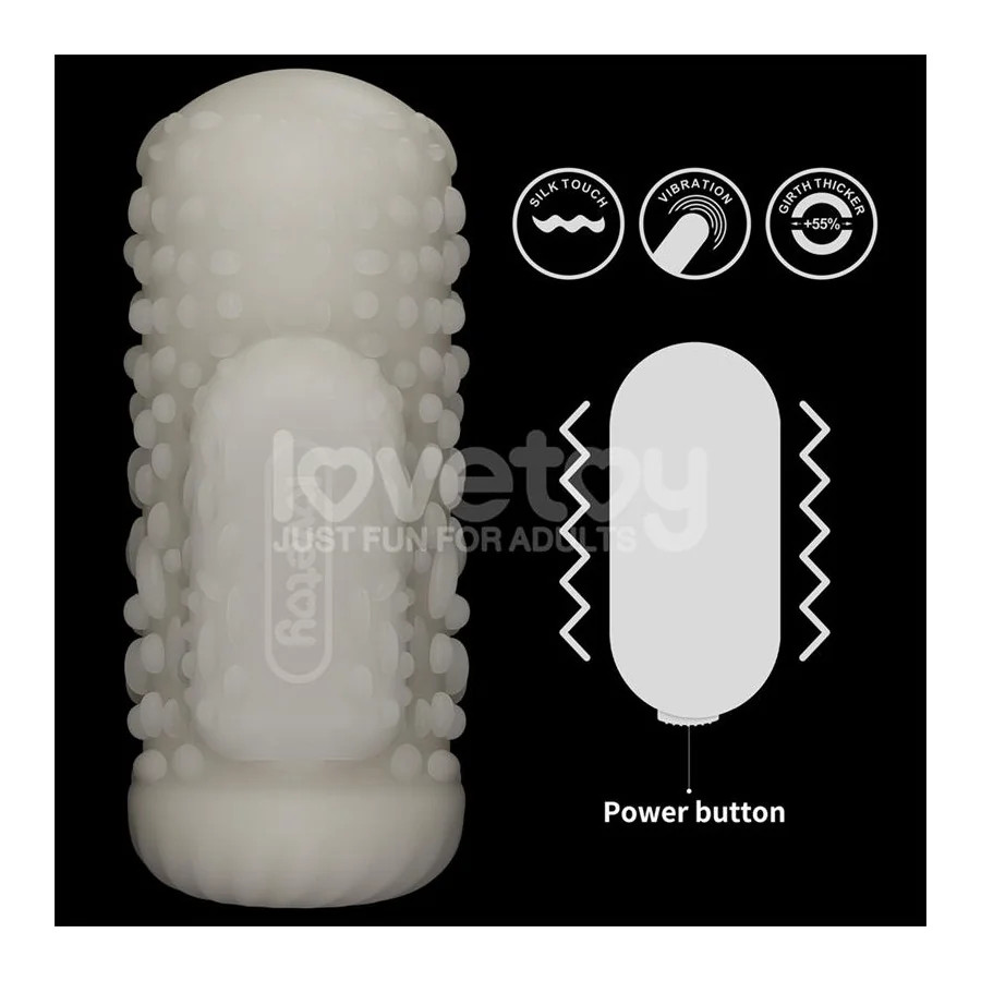 Knights Ring Funda para el Pene y Estimulador Drip