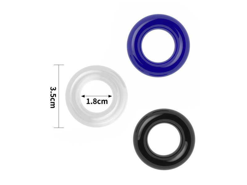 Pack de 3 Anillos para el Pene Power Plus