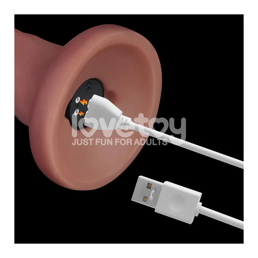 Dildo Dual Density con Vibracion 8