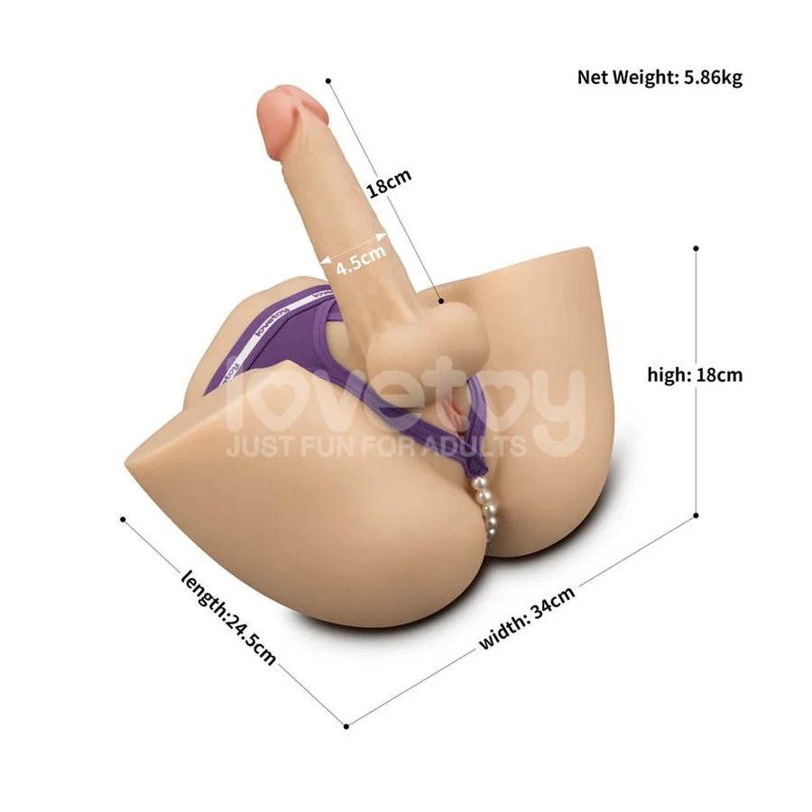 Streetgirls 17 Masturbador con Dildo Articulable