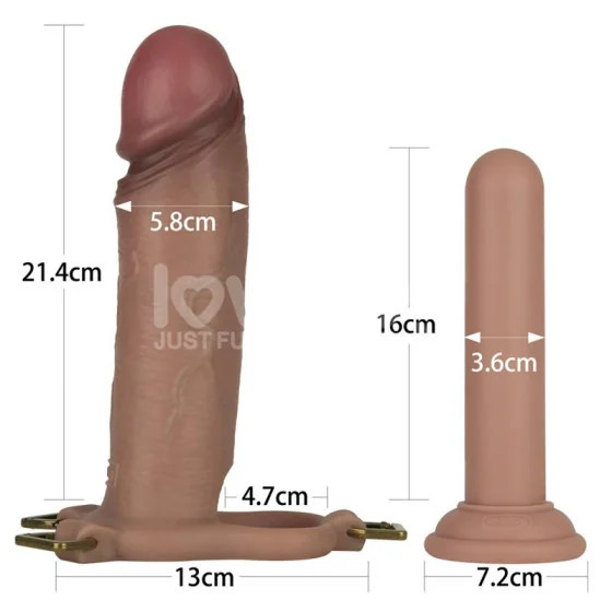 Ingen Arnes Ajustabe con Dildo Hueco 9 Enhanced Set XS S M Ingen Arnes Ajustabe con Dildo Hueco 9 Enhanced Set XS S M