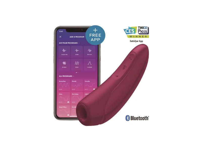 Estimulador Curvy 1 Rose Red Estimulador Curvy 1 Rose Red