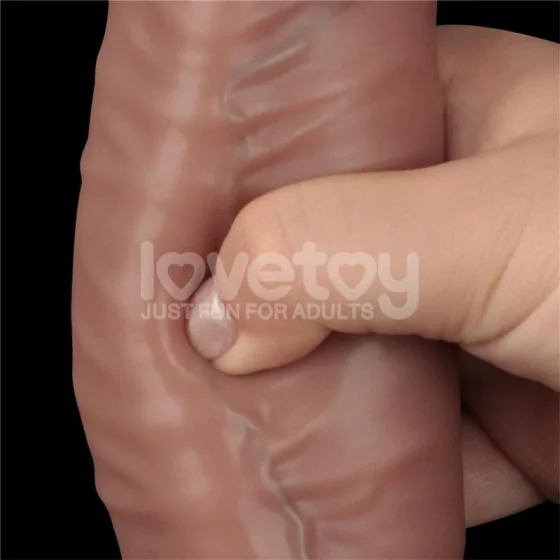 Dildo Dual Layered Articulable XXL 16