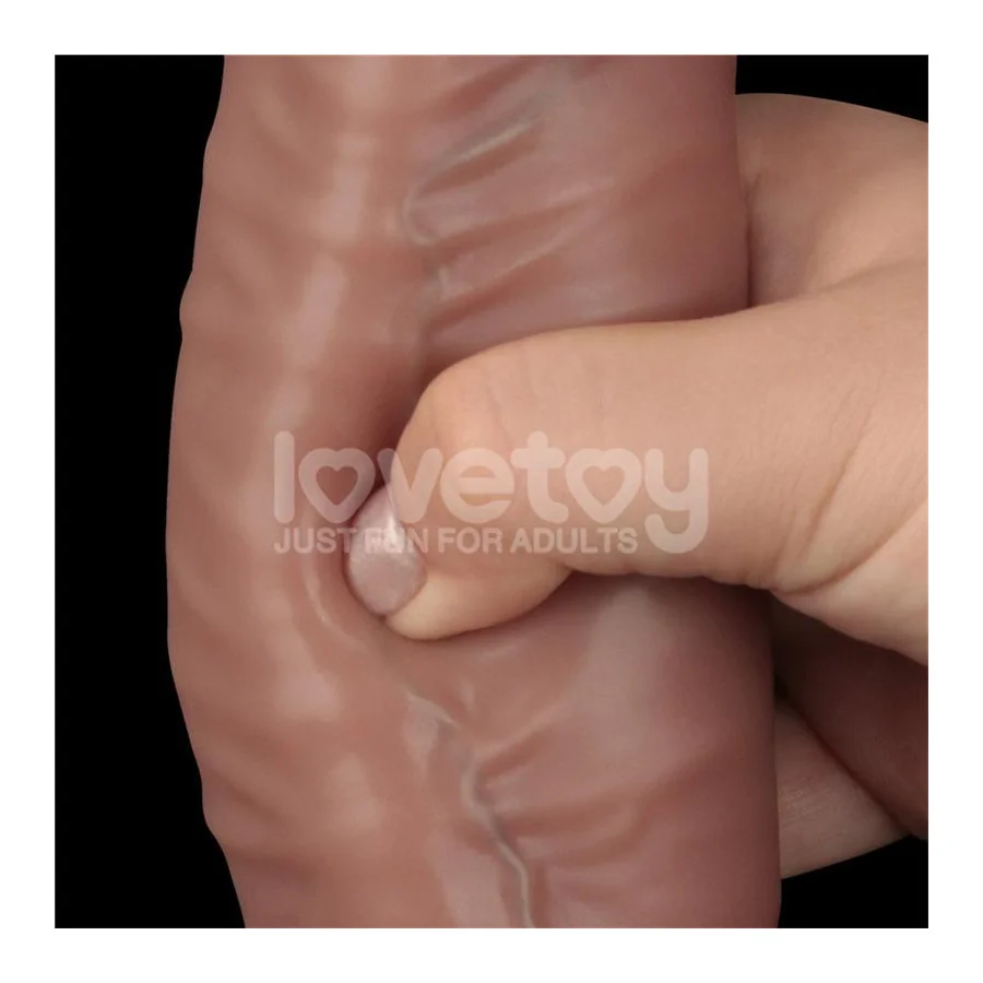 Dildo Dual Layered Articulable XXL 16