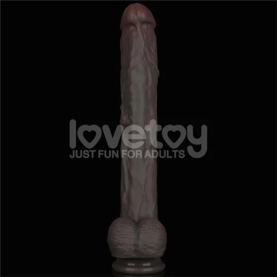 Dildo Dual Layered Articulable XXL 145