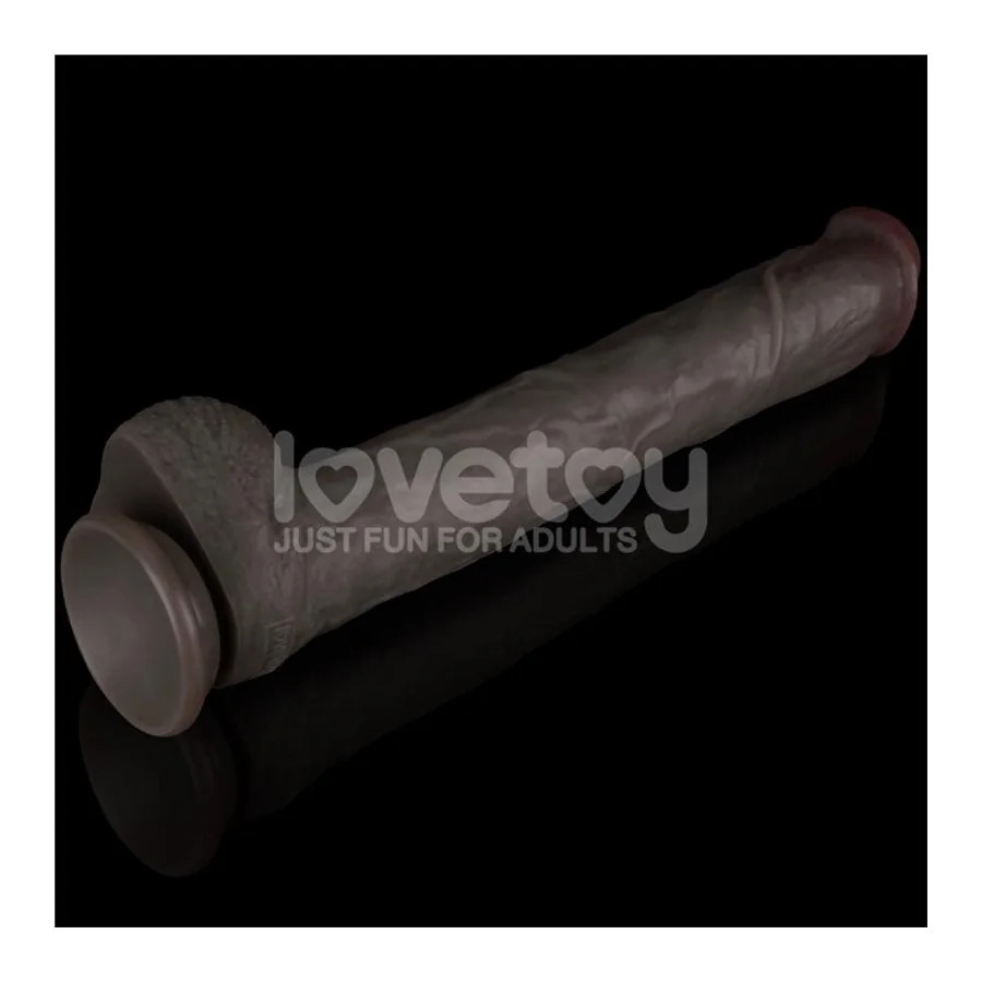 Dildo Dual Layered Articulable XXL 145