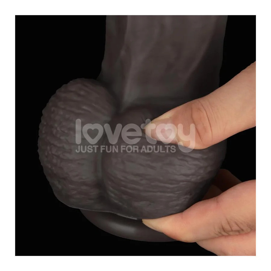 Dildo Dual Layered Articulable XXL 145