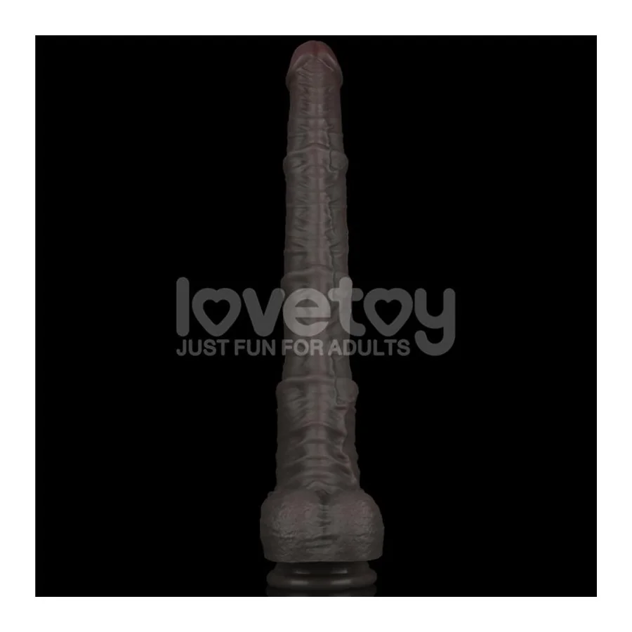 Dildo Dual Layered Articulable XXL 16