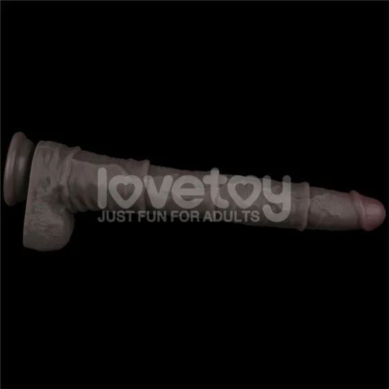 Dildo Dual Layered Articulable XXL 16