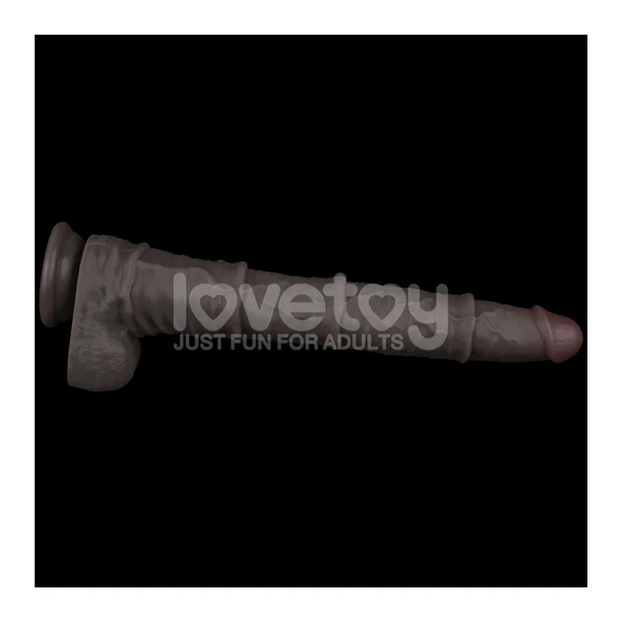 Dildo Dual Layered Articulable XXL 16