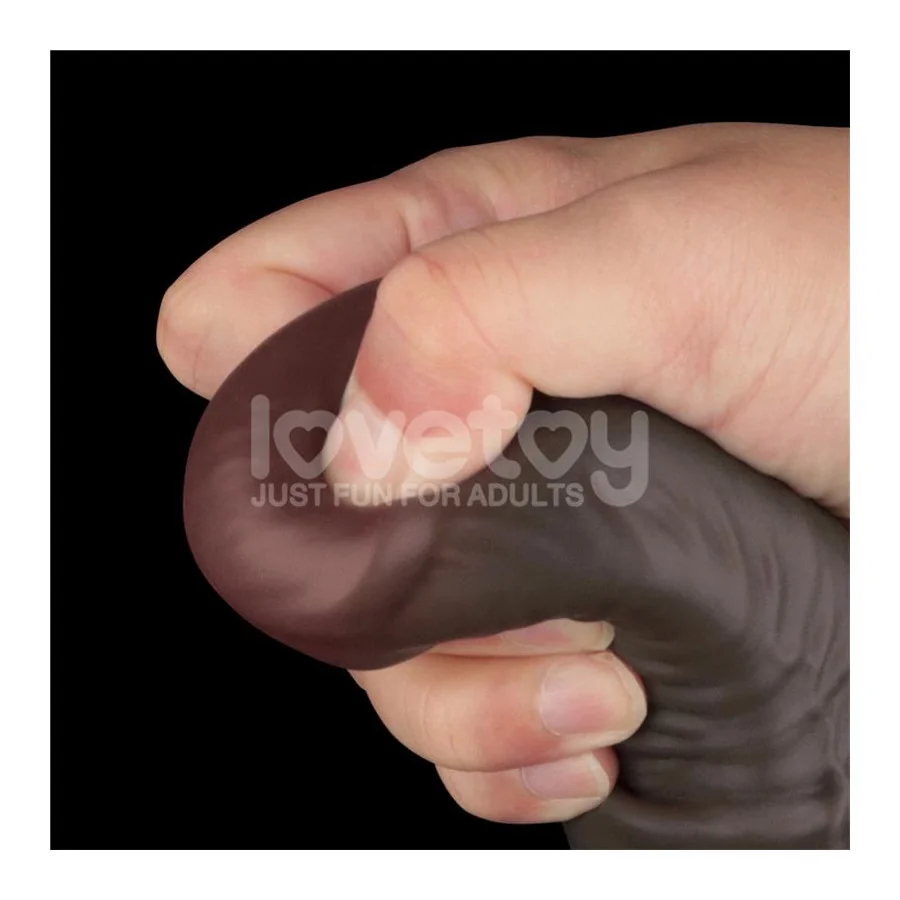 Dildo Dual Layered Articulable XXL 16