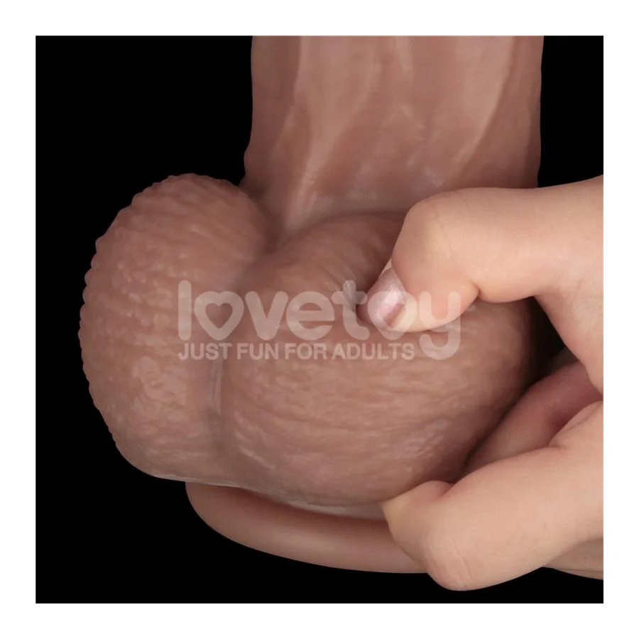 Dildo Dual Layer Articulable XXL 145