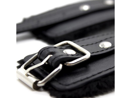Esposas con Forro Interior Ajustables 30 cm Negro Esposas con Forro Interior Ajustables 30 cm Negro