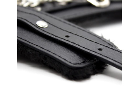 Esposas con Forro Interior Ajustables 30 cm Negro Esposas con Forro Interior Ajustables 30 cm Negro