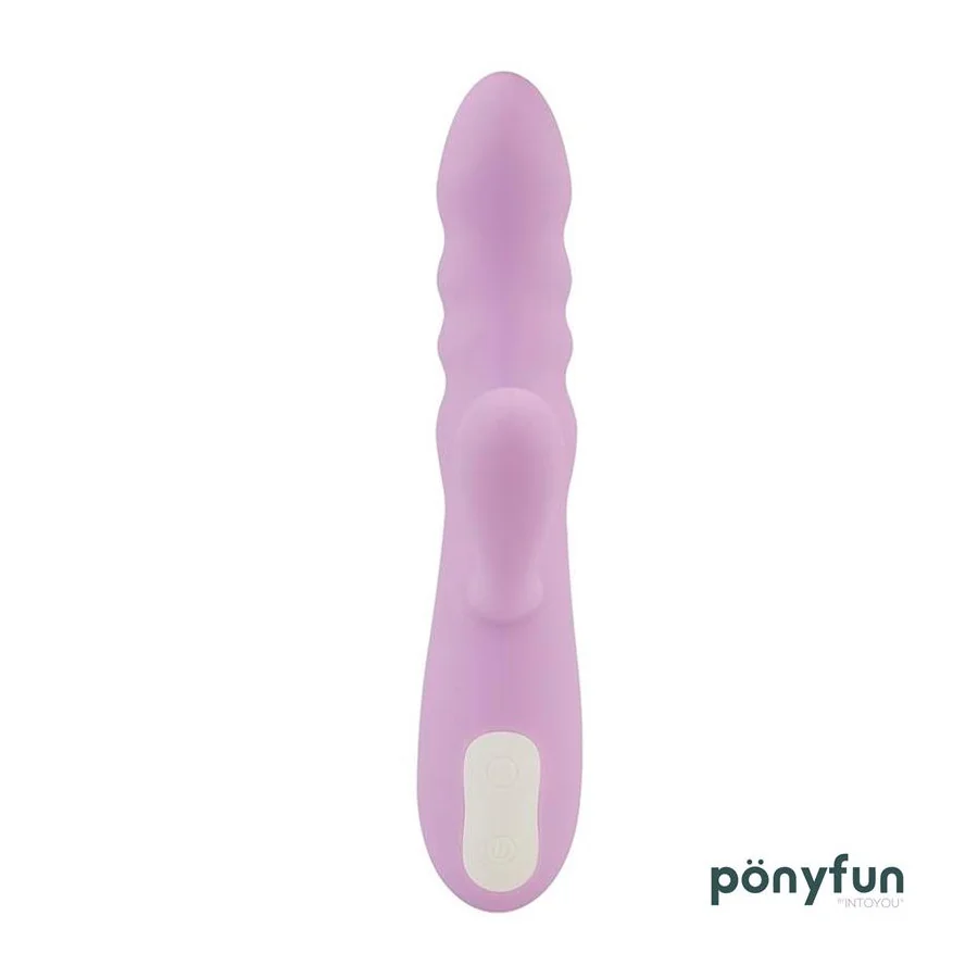 Brightlavender Vibrador y Rotador Doble Motor 360º USB Silicona