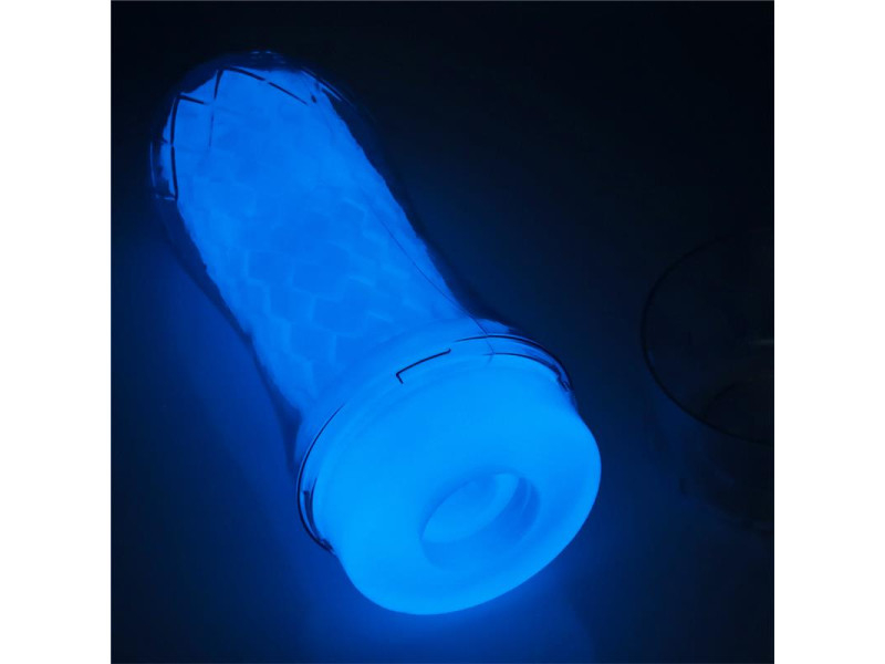 Masturbador Masculino Lumino Luz Azul