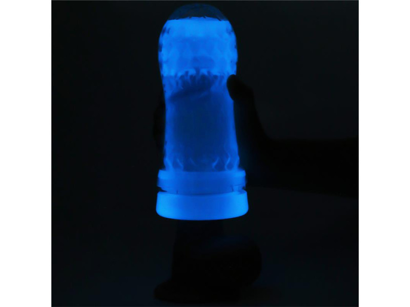 Masturbador Masculino Lumino Luz Azul