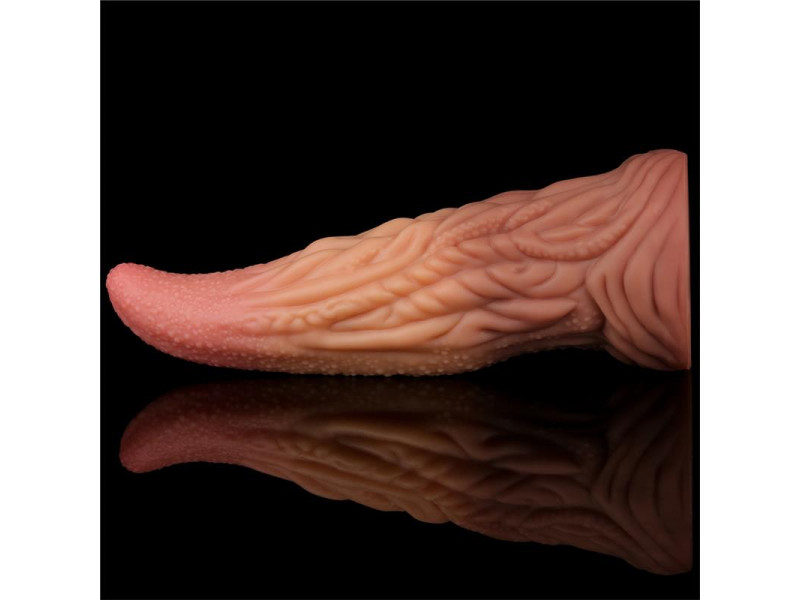 Dildo Tongue 10 Dual Layer