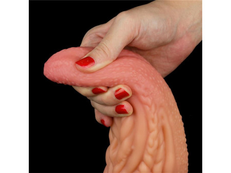 Dildo Tongue 10 Dual Layer