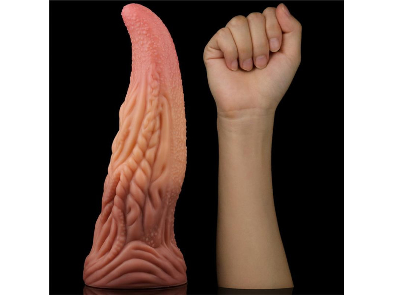 Dildo Tongue 10 Dual Layer