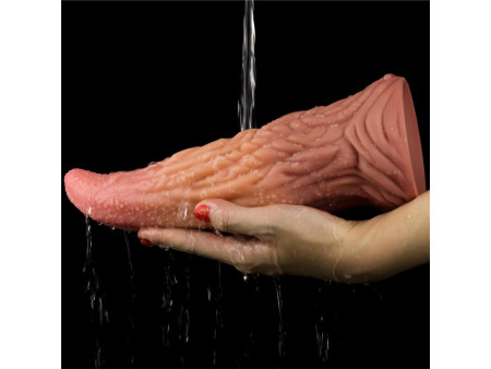 Dildo Tongue 10 Dual Layer