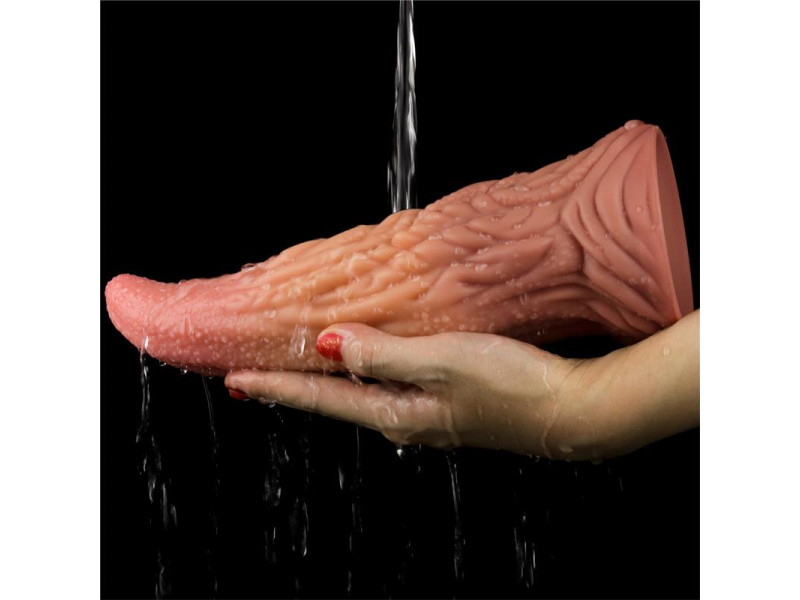 Dildo Tongue 10 Dual Layer