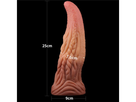 Dildo Tongue 10 Dual Layer