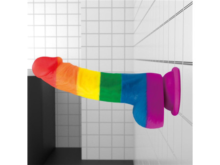 Dildo Prider 8 Silicona Liquida LGBT