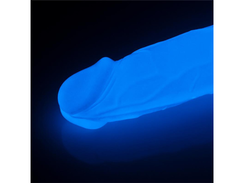 Dildo Lumino 75 Luz Azul