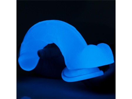 Dildo Lumino 75 Luz Azul