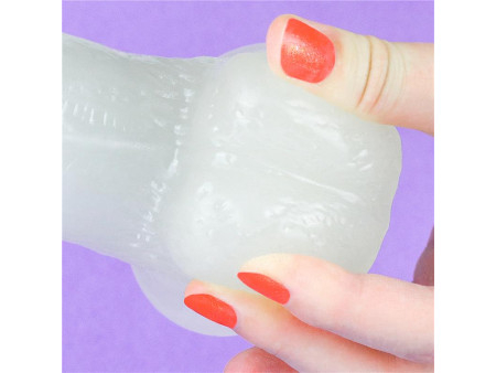 Dildo Lumino 75 Luz Azul